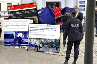 Atak siekierą na Uniwersytecie Warszawskim. Tak zareagowały światowe media. Sceny rodem z horroru