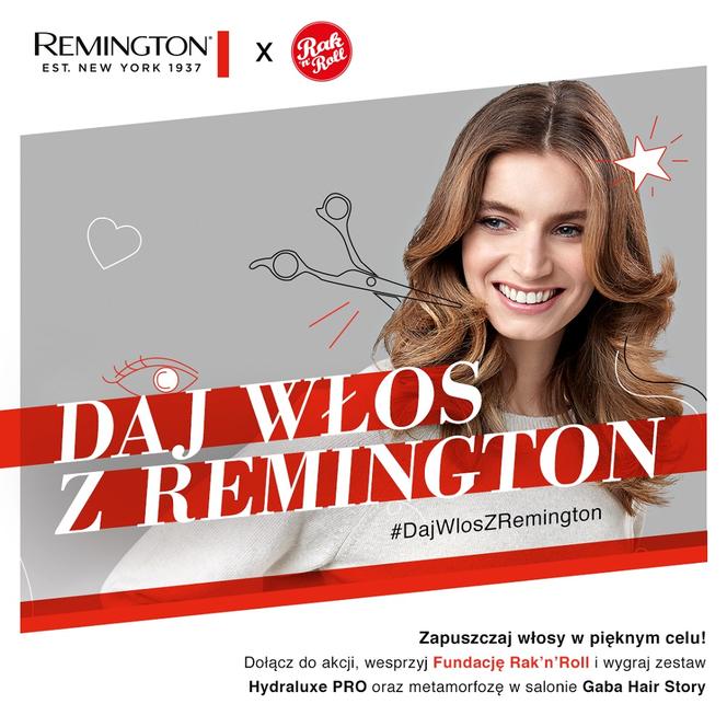 Ruszyła akcja #DajWłosZRemington – Remington wspiera działania Rak’n’Roll