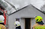 Pożaru na poddaszu domu w Woli Filipowskiej 