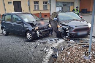 Wypadek w Wałbrzychu. „Nie zauważył pojazdu jadącego z przeciwka 