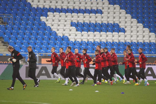 Polska - Irlandia, ostatni trening