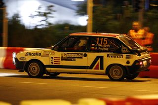 Rajd Śląska 2025. Nocny odcinek specjalny ulicami Katowic