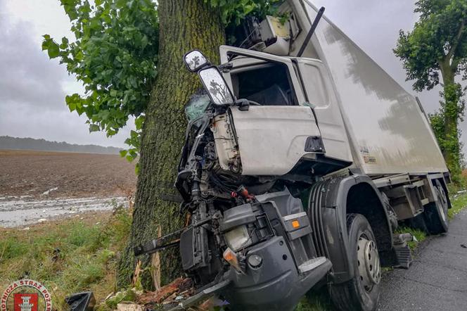 Seria zdarzeń drogowych w naszym regionie