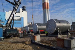 Na terenie Elektrociepłowni Wrotków powstaje kotłownia gazowa