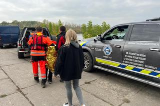  Staruszka błąkała się całą noc nad Wisłą