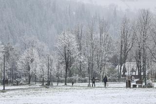 Śnieg w Zakopanem