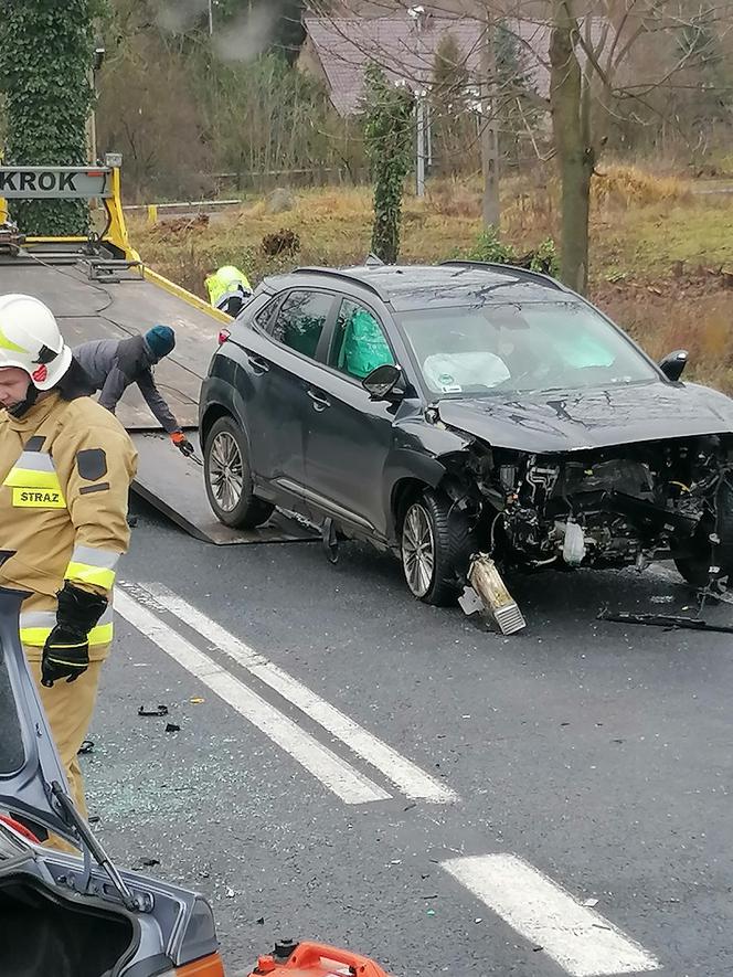 Poważny wypadek na drodze Gorzów - Kostrzyn