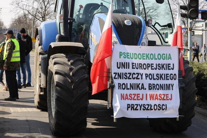 Protest rolników Opolu i całym kraju