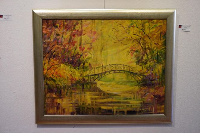 W galerii sztuki Arte można zobaczyć serię obrazów z pszczyńskimi zabytkami 