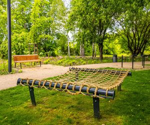 Park linearny przy ul. Suwak w Warszawie