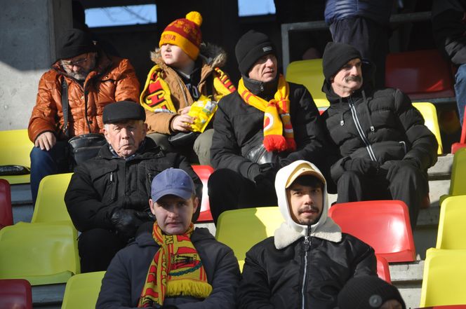 Korona Kielce - Motor Lublin. Kibice na Exbud Arenie