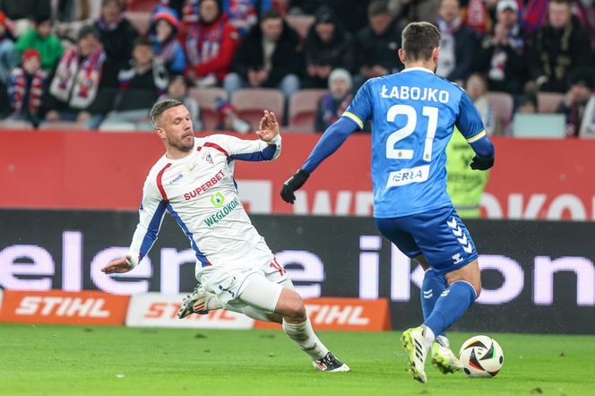 Górnik Zabrze – Motor Lublin. Zdjęcia z murawy