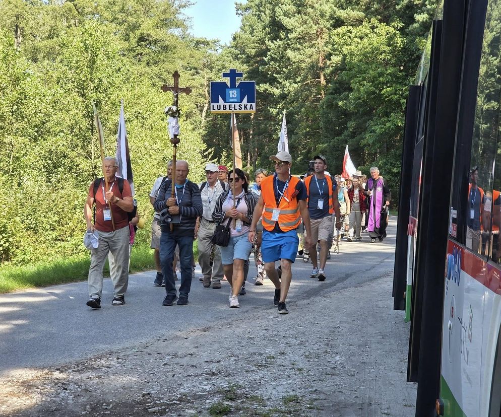 Lubelscy pielgrzymi w drodze na Jasną Górę