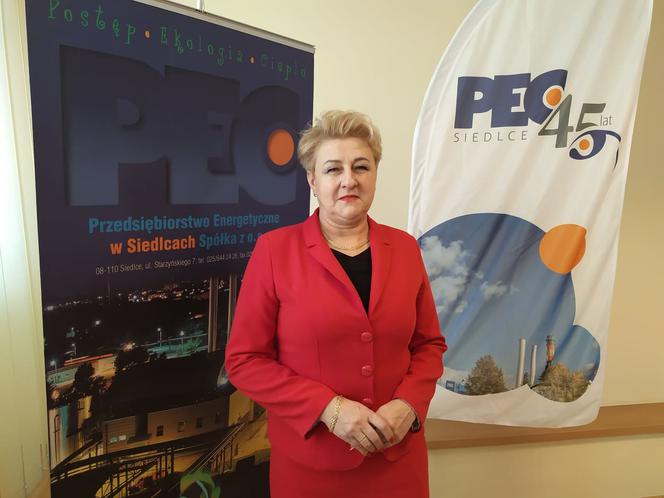 Marzena Komar - prezes PEC-u w Siedlcach