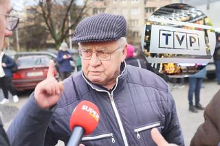 Awantura przed siedzibą TVP! Ludziom puściły nerwy Ku**a, wy na nich plujecie