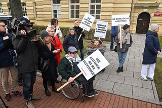 Protest osób z niepełnosprawnościami w Warszawie. Mają konkretny apel