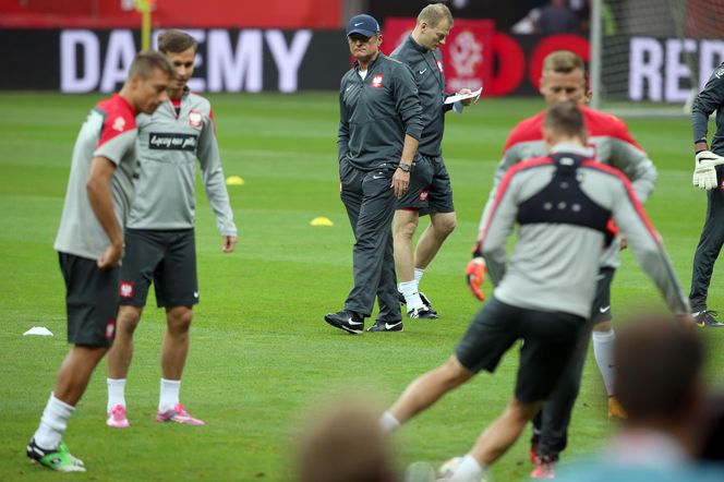 Trening reprezentacji przed meczem Polska-Szkocja. 2 dni po historycznym triumfie nad Niemcami