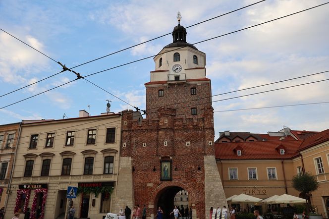 Brama Krakowska w Lublinie. To jeden z najważniejszych zabytków miasta