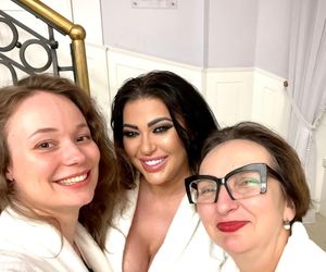 Iwona Węgrowska zagrała koncert w szlafroku