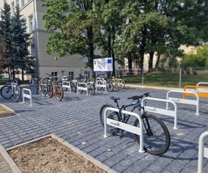 Nowy parking rowerowy w Lesznie