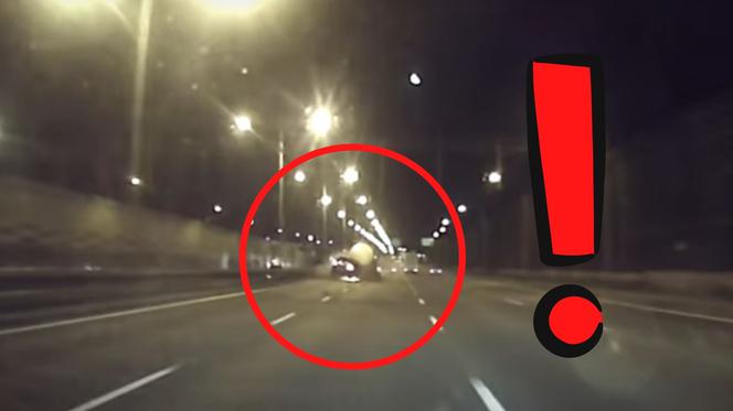 PRZERAŻAJĄCY WYPADEK KOŁO WARSZAWY - auto dosłownie wbiło się w cysternę! [WIDEO]