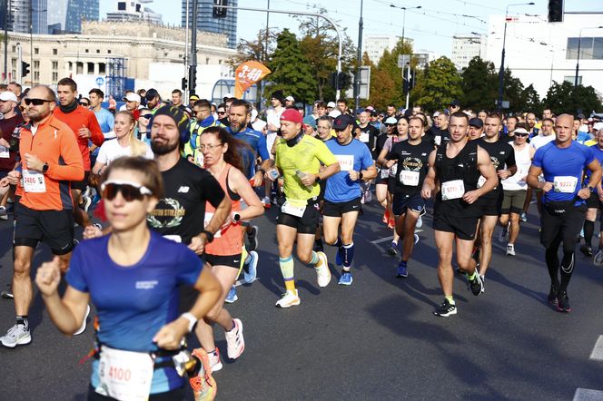 Uczestnicy 46. edycji Nationale-Nederlanden Maratonu Warszawskiego