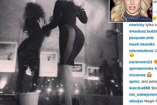 Polki wypinają pupy