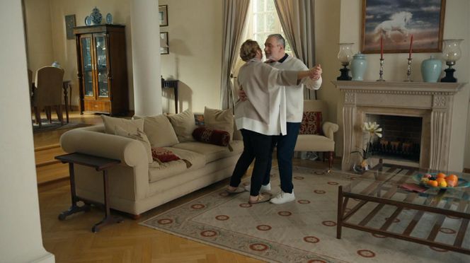 Barwy szczęścia, odcinek 3178. Józefina (Elżbieta Jarosik), Andrzej (Leon Charewicz)