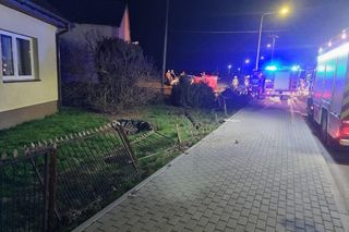 Tragiczny wypadek w Gołębinie pod Włocławkiem. Nie żyje 18-latek