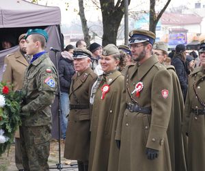  Uroczystości pod pomnikiem Józefa Piłsudskiego w Rzeszowie 