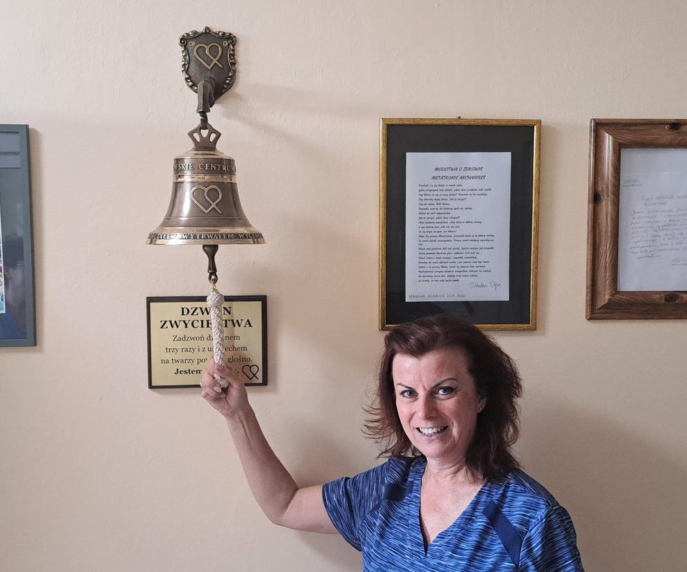 Dzwon Zwycięstwa zawisł w Zagłębiowskim Centrum Onkologii