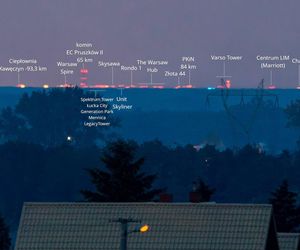 TOP 10 najdalszych widoków Warszawy. To nie są zdjęcia lotnicze, wszystkie zrobiono z poziomu ziemi!