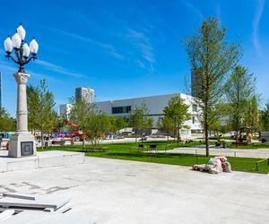 Plac Centralny Warszawa, sierpień 2025