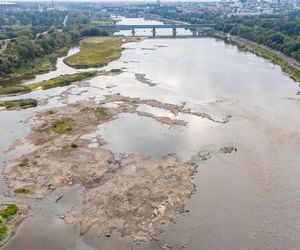 Wisła w Warszawie 27 sierpnia 2025 rano