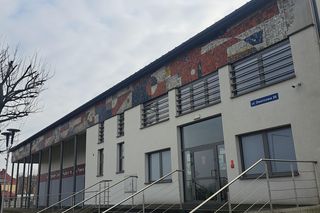 Mozaika na Centrum Kultury w Sędziszowie. Fot. Arkadiusz Chyla