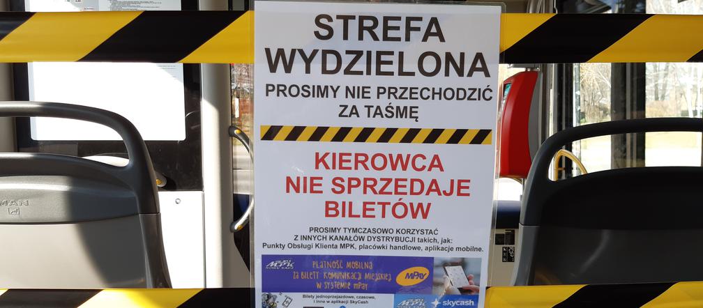 W autobusach nowosądeckiego MPK wydzielono specjalne strefy