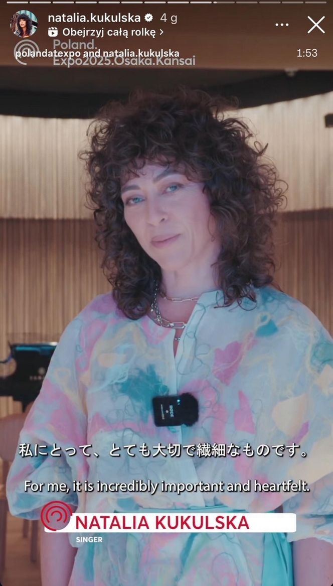 Natalia Kukulska w Osace