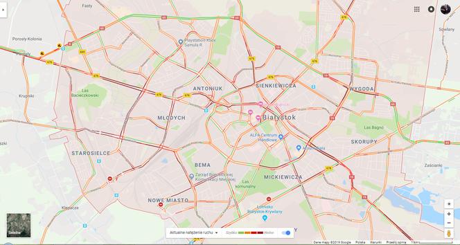 Białystok. Godz. 8.25