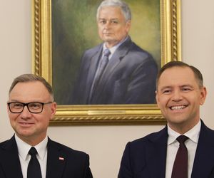 Spotkanie Andrzeja Dudy z Karolem Nawrockim