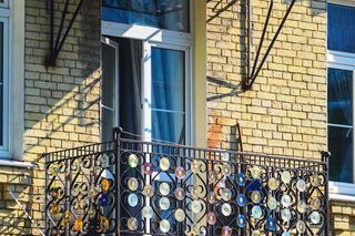 Płyty CD jako starszaki na ptaki 