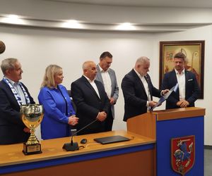 Społeczność sportowców i kibiców rugby z Siedlec uczciła największy z dotychczasowych sukcesów w historii klubu