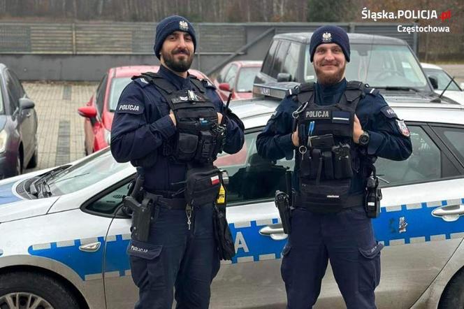 Policjanci z Częstochowy uratowali mężczyznę