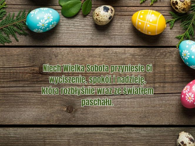Kartki na Wielką Sobotę