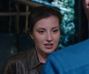 M jak miłość odc. 1873. Natalka (Dominika Suchecka), Adam Karski (Patryk Szwichtenberg)