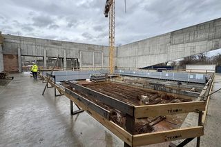 Budowa kompleksu basenów w Przemyślu. Jak wyglądają prace? 