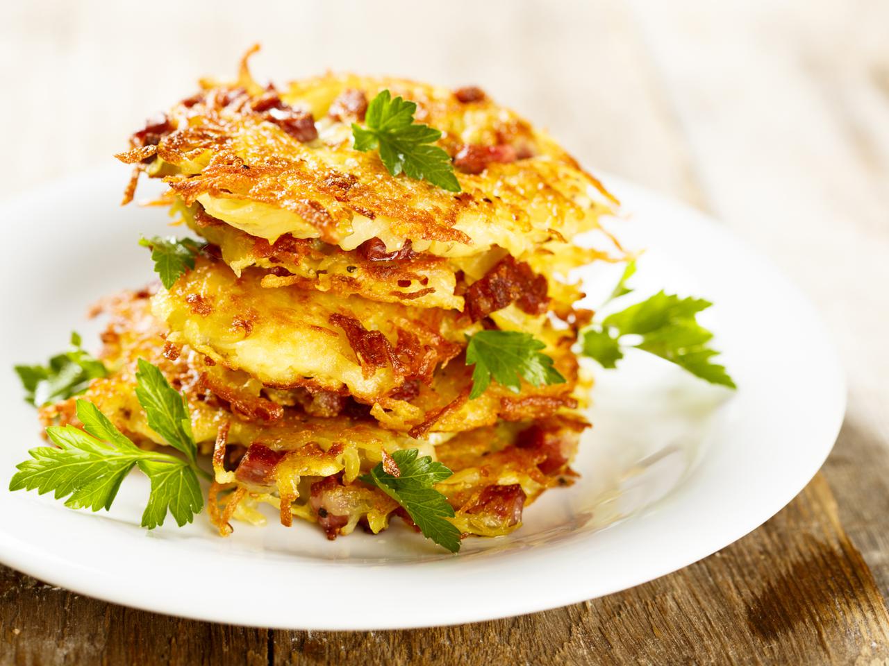 Placki ziemniaczane inaczej - kolorowe placuszki ziemniaczane 