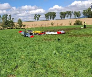Katastrofa lotnicza pod Żywcem. Nie żyją dwie osoby