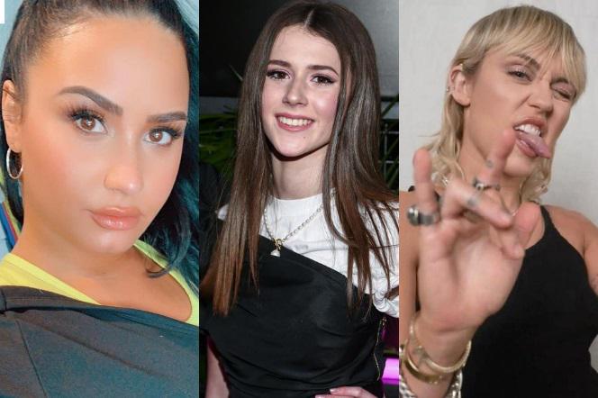 Demi Lovato, Roksana Węgiel, Miley Cyrus