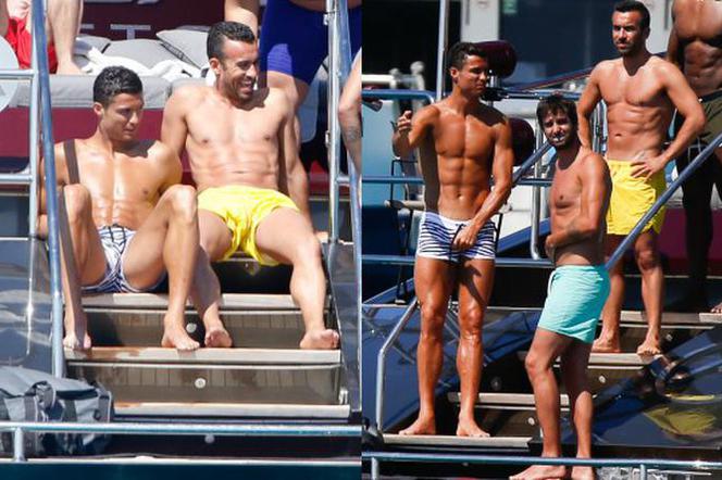 EURO 2016 - Portugalia - Cristiano Ronaldo tuż przed Euro bawi się na Ibizie