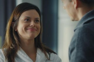 M jak miłość odc. 1853. Kasia (Paulina Lasota), Jakub Karski (Krzysztof Kwiatkowski)